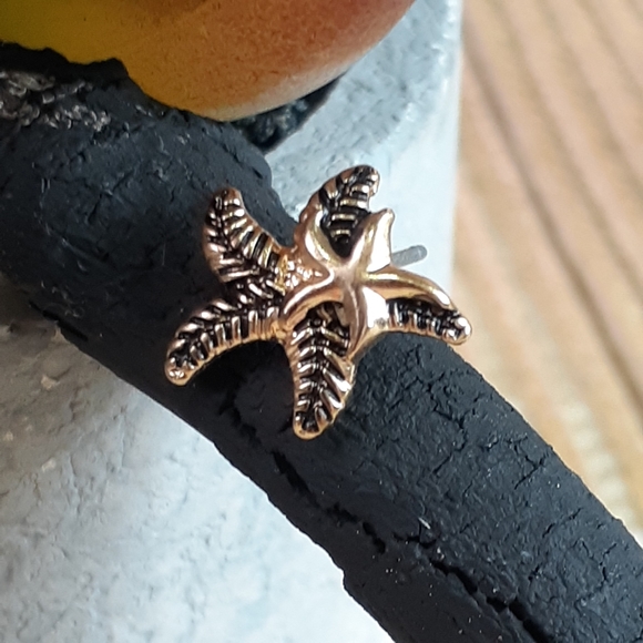 NEW!! 🎁 Beautiful Sea Star Starfish Earrings - Picture 2 of 5